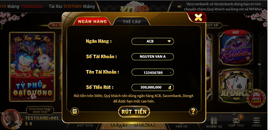 Làm sao để rút tiền từ Yo88?