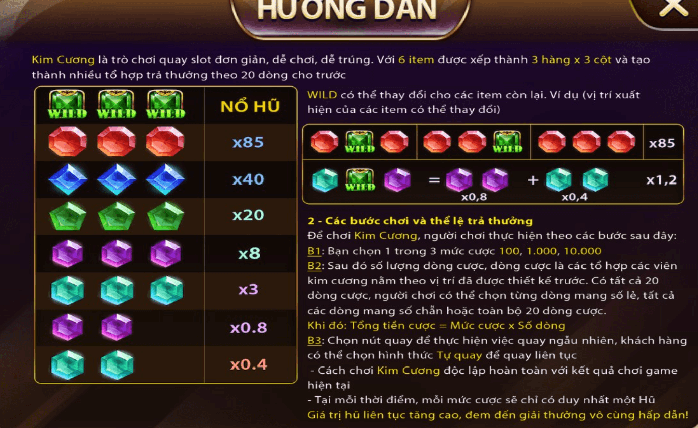 Cách chơi Kim cương Yo88